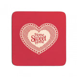 Home Sweet Home Coasters Cork - Set Of 4