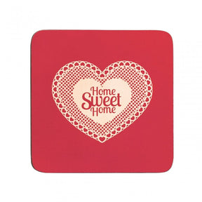 Home Sweet Home Coasters Cork - Set Of 4
