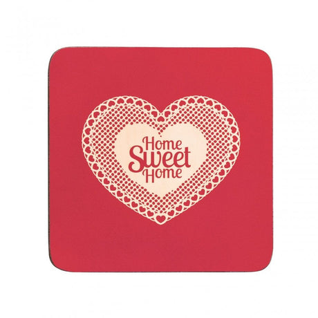 Home Sweet Home Coasters Cork - Set Of 4