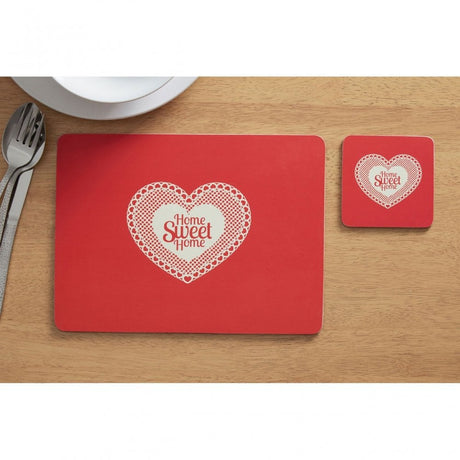 Home Sweet Home Coasters Cork - Set Of 4