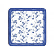 Blue Rose Coasters - Set Of 4