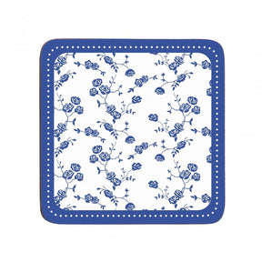 Blue Rose Coasters - Set Of 4