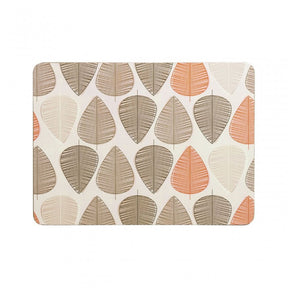 Orange Leaf Placemats - Set Of 4