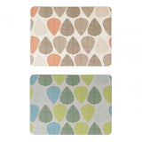 Orange Leaf Placemats - Set Of 4