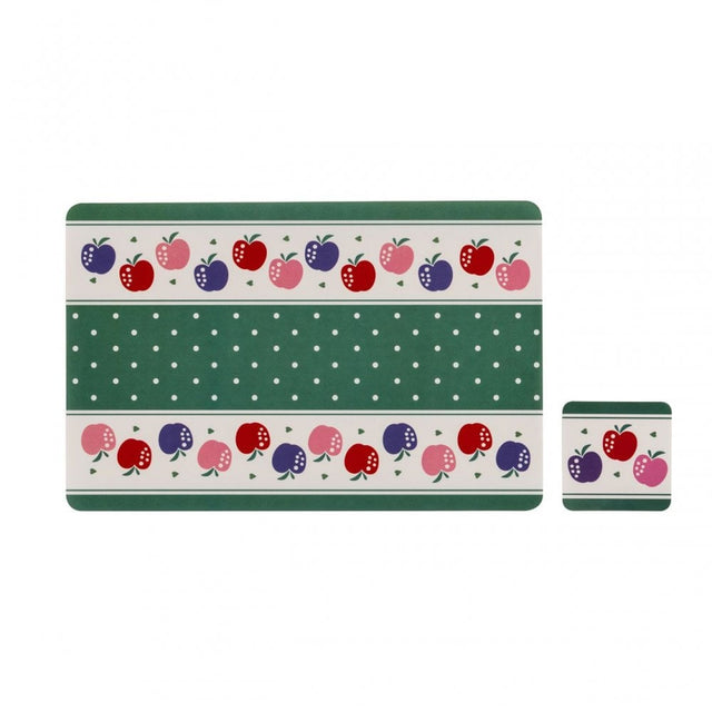 Candy Apple Placemats And Coasters