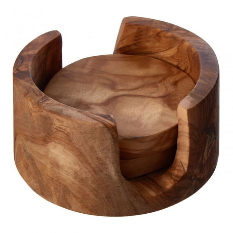Kora Olive Wood Coaster