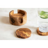 Kora Olive Wood Coaster