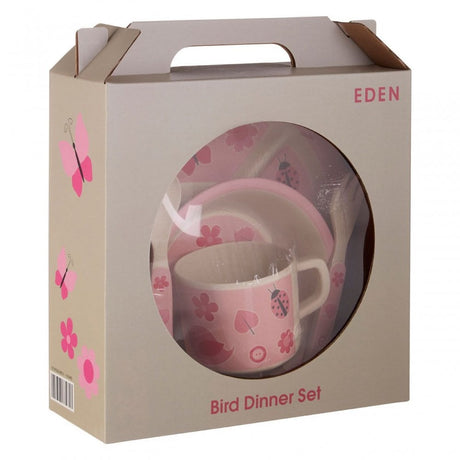 Eden 5Pc Bird Dinner Set
