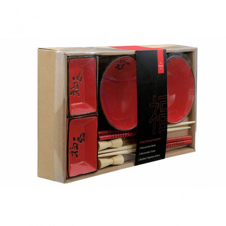 8Pc Chinese Dining Set