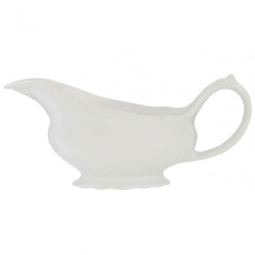 Embossed White Sauce Server