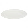 Embossed White Platter