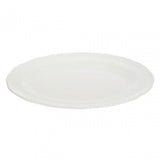 Embossed White Platter