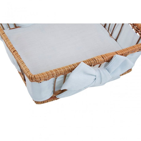 Natural Fern With Lining Baskets - Set Of 2