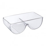2 Section Glass Serving Dish