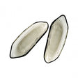 Corn On The Cob Grey Glass Dishes - Set Of 2