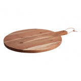 Socorro Large Round Acacia Wood Board