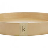 Kyoto Small Round Gold Serving Tray