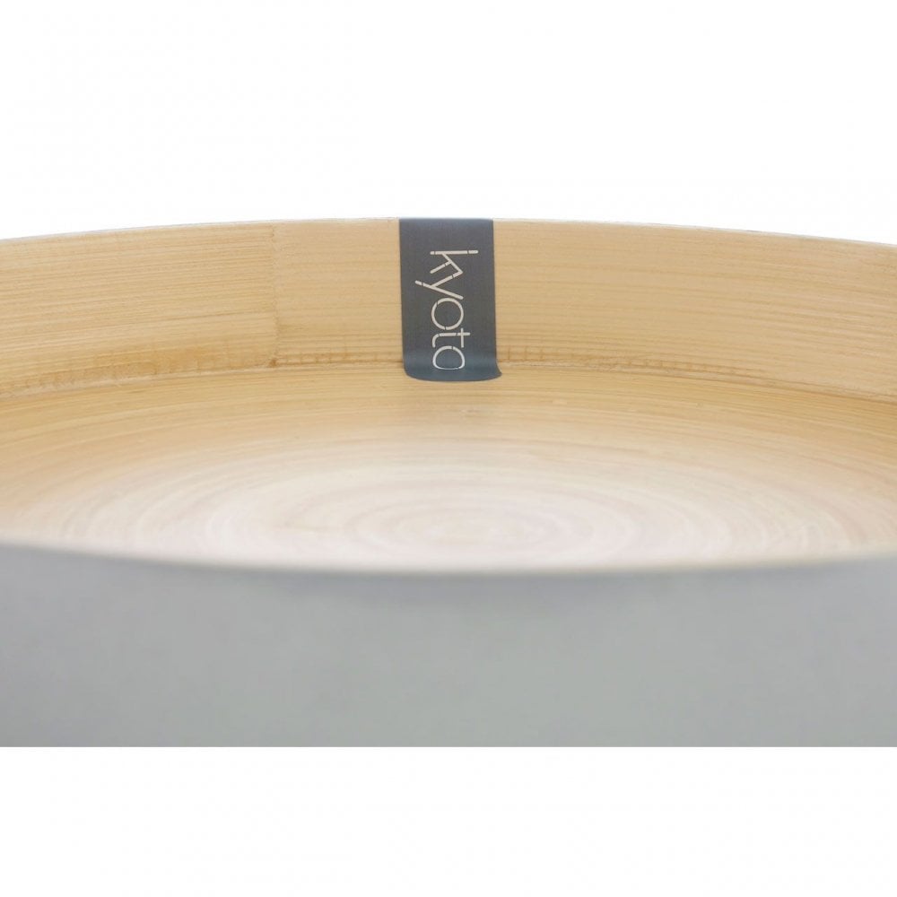 Kyoto Large Silver Tray With Side Handles