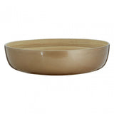 Kyoto Gold Salad Bowl With Raised Edges