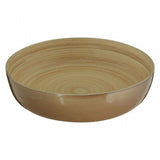 Kyoto Gold Salad Bowl With Raised Edges