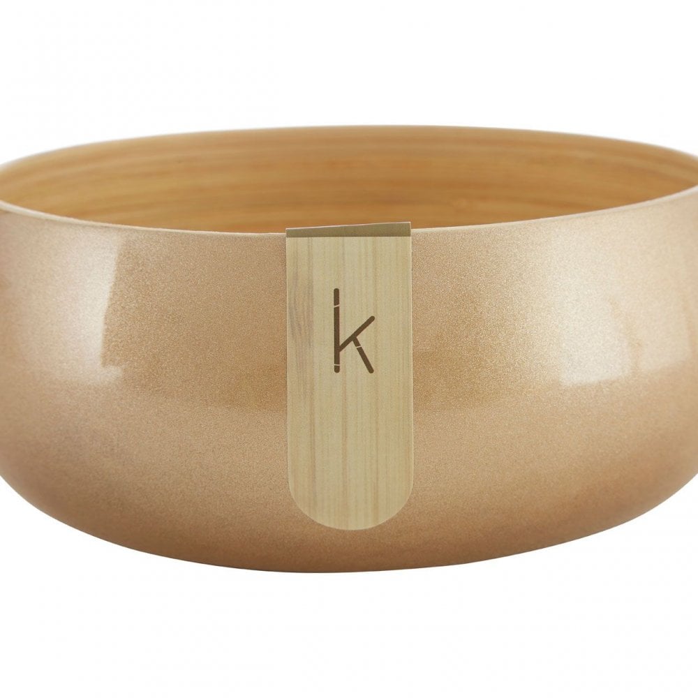 Kyoto Round Small Gold Bowl