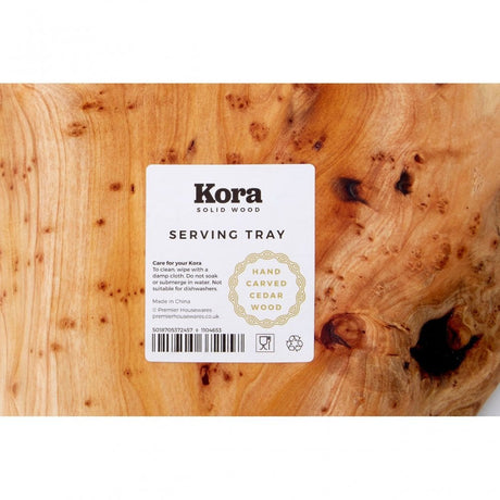 Kora 2 Compartments Serving Tray