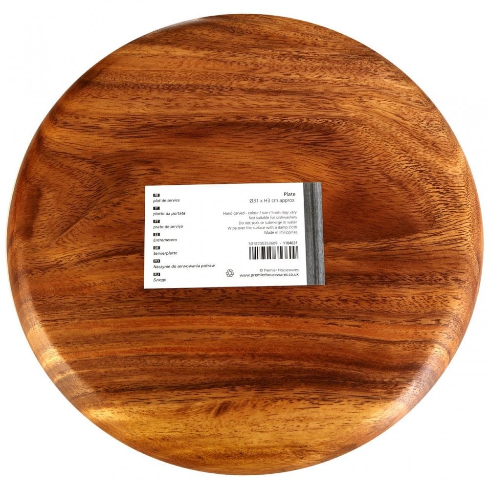 Kora Large Round Plate
