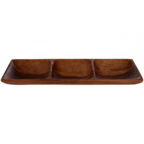 Kora 3 Section Rectangular Serving Dish