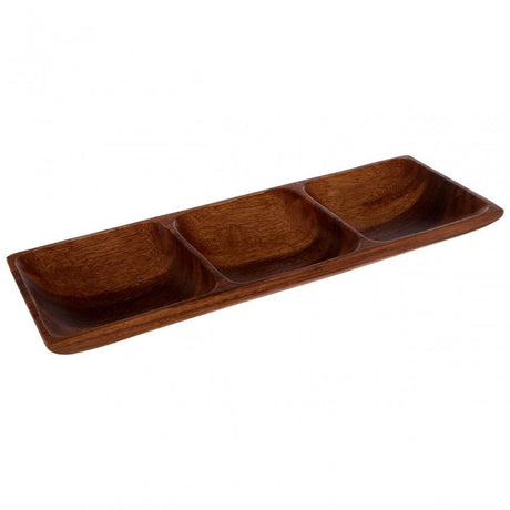 Kora 3 Section Rectangular Serving Dish