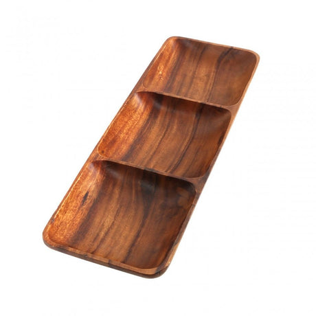 Kora 3 Section Rectangular Serving Dish