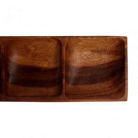 Kora 3 Section Rectangular Serving Dish