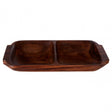 Kora 2 Section Serving Dish With Handles