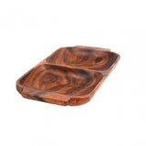 Kora 2 Section Serving Dish With Handles
