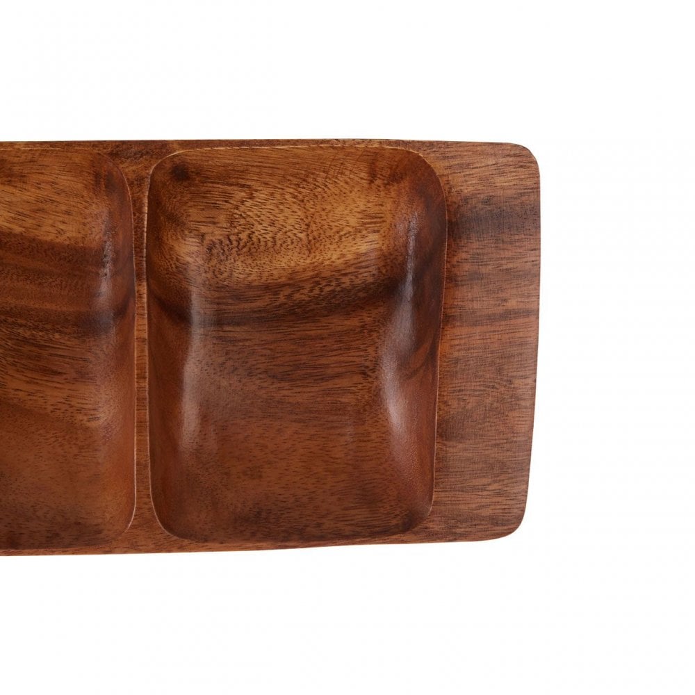 Kora 3 Compartment Serving Dish