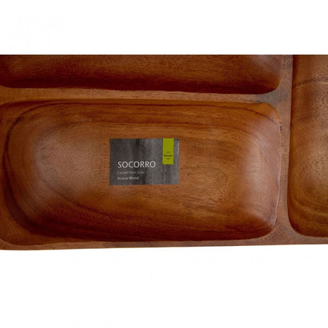 Kora 3 Compartment Serving Dish