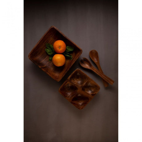 Kora Large Square Serving Bowl