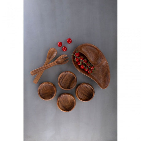 Kora 2 Section Serving Dish