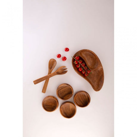 Kora 2 Section Serving Dish