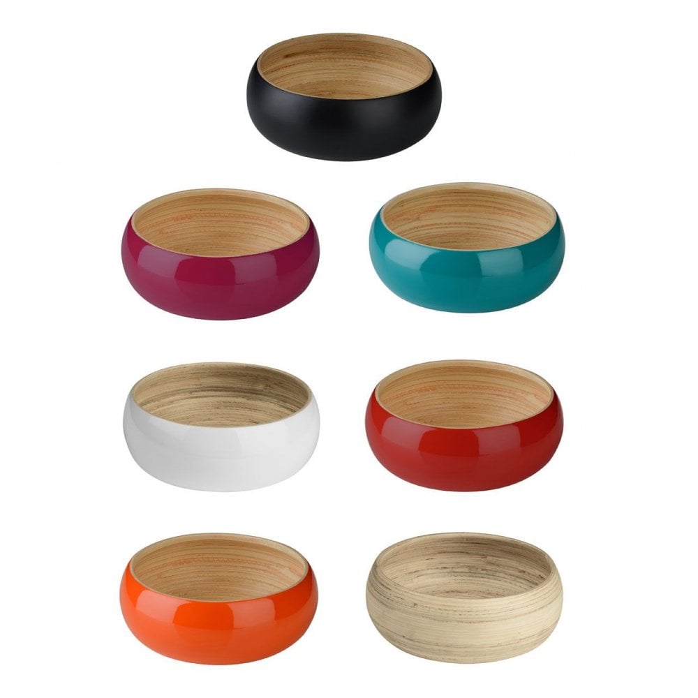Kyoto Raspberry Round Bowl