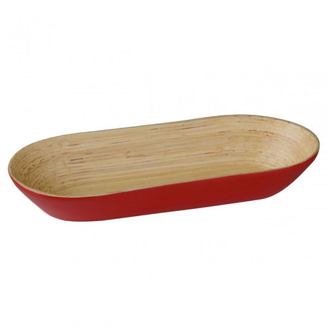 Kyoto Red Oblong Bowl