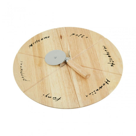Pizza Board Set With Cutter
