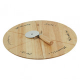 Pizza Board Set With Cutter