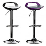 White And Black Abs Bar Stool