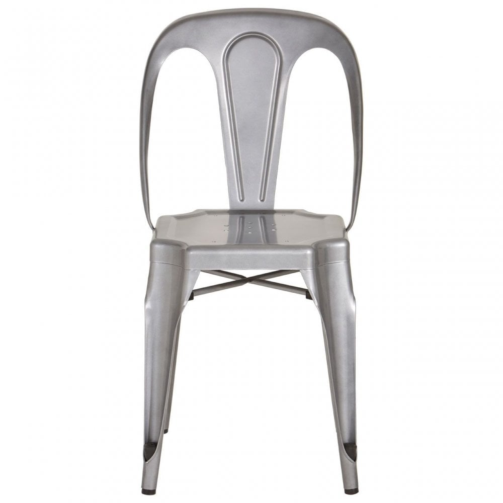 Grange Grey Metal Chair