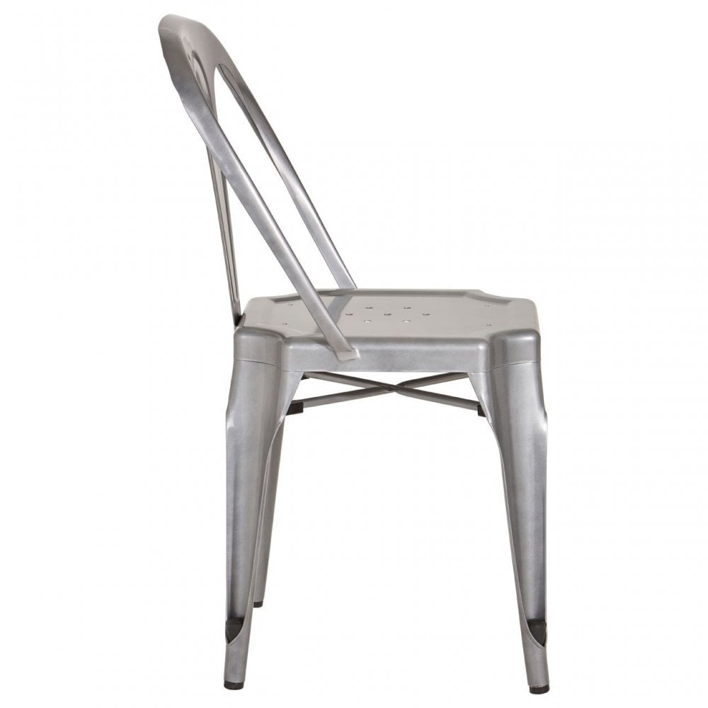 Grange Grey Metal Chair