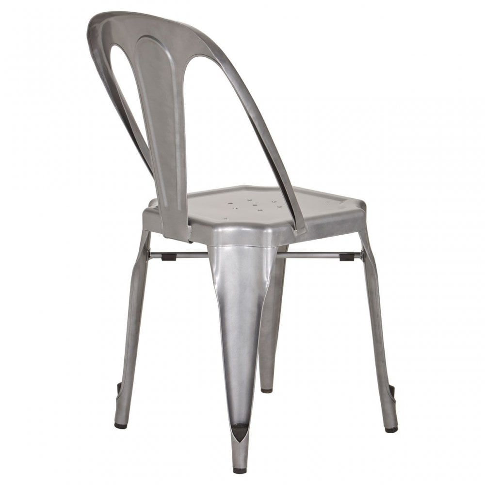 Grange Grey Metal Chair