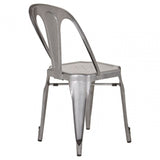 Grange Grey Metal Chair