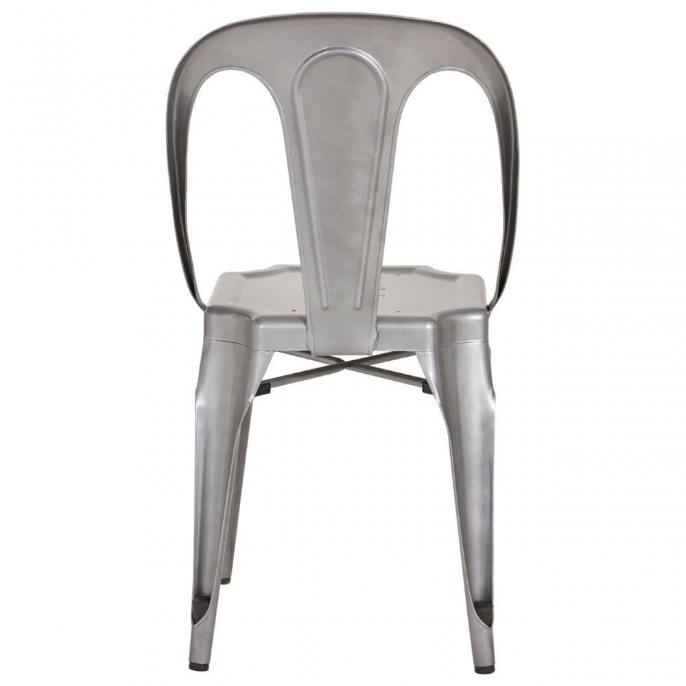Grange Grey Metal Chair