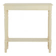 Heritage Antique White Console Table