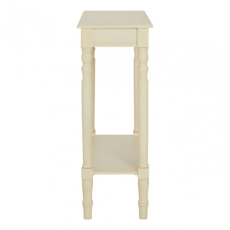 Heritage Antique White Console Table